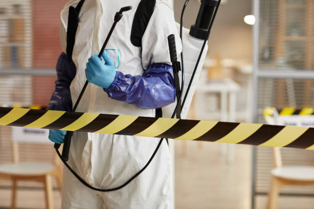 Professional Biohazard technician working in Edgerton, WI